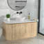 Lavabo de salle de bain vasque en céramique blanche 16 po x 13 po, lavabo de comptoir moderne pour salle de bain contemporaine