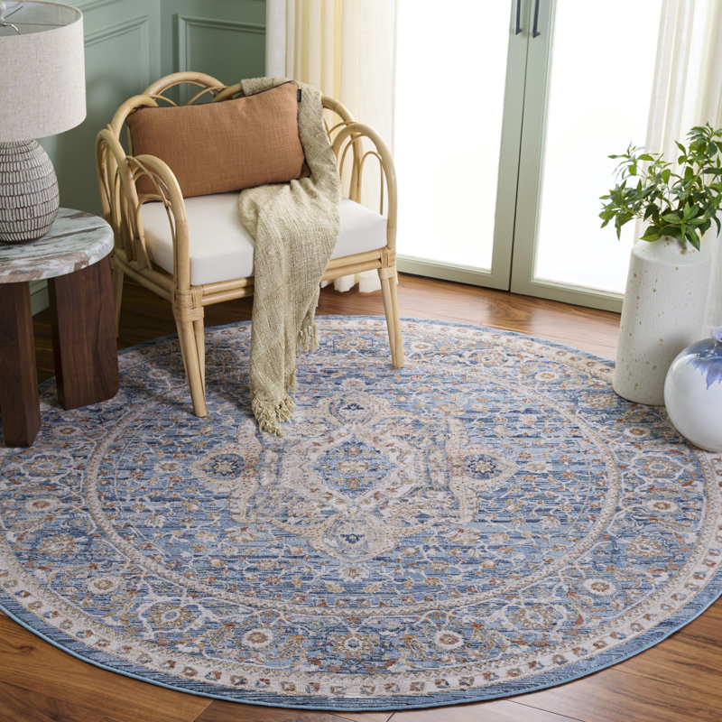 Ellwood 210 Performance Oriental Rug, Round 6'5"