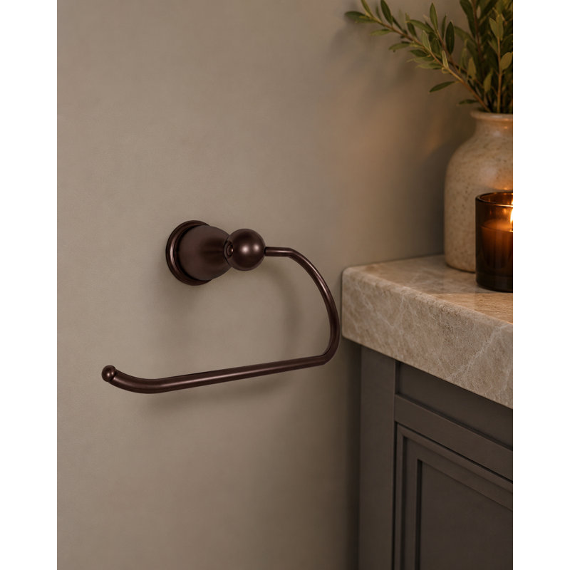 Wall Mounted Toilet Paper Holder, Oil Rubbed Bronze