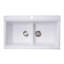 Plymouth 34'' L Double Basin Kitchen Sink
