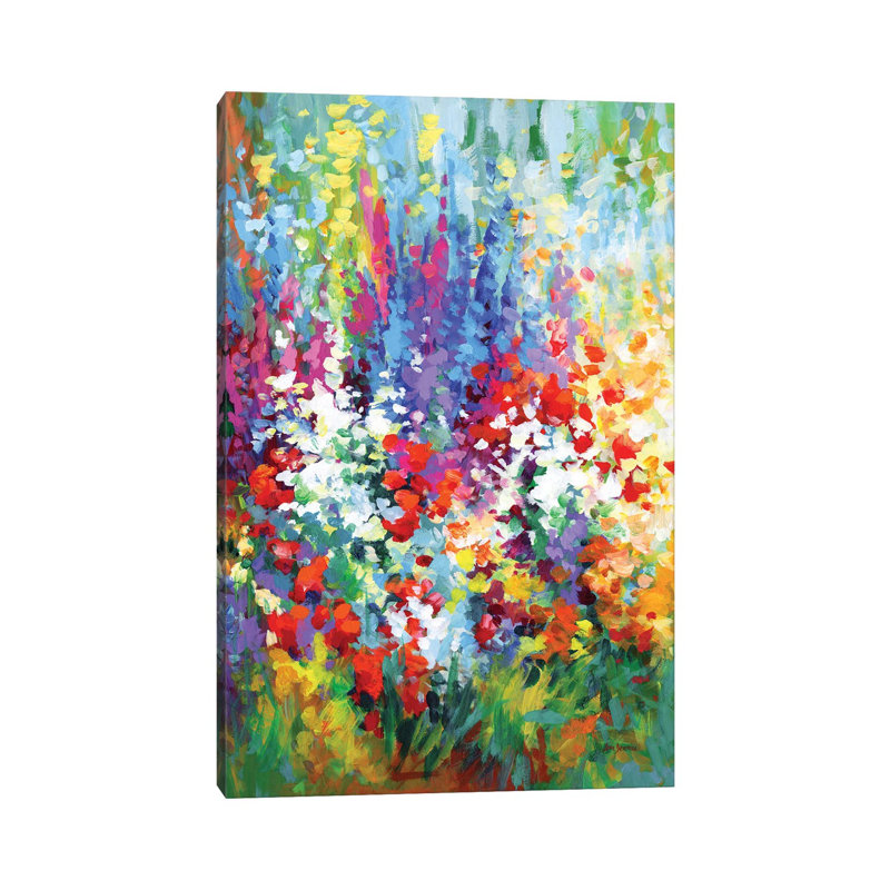 Blooming Hope by Leon Devenice - Wrapped Canvas Painting, 66.04 cm H x 45.72 cm W x 3.175 cm D