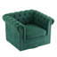 Fauteuil club pivotant Chesterfield