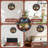 Baseball Stadium Wall Clock Unique Design