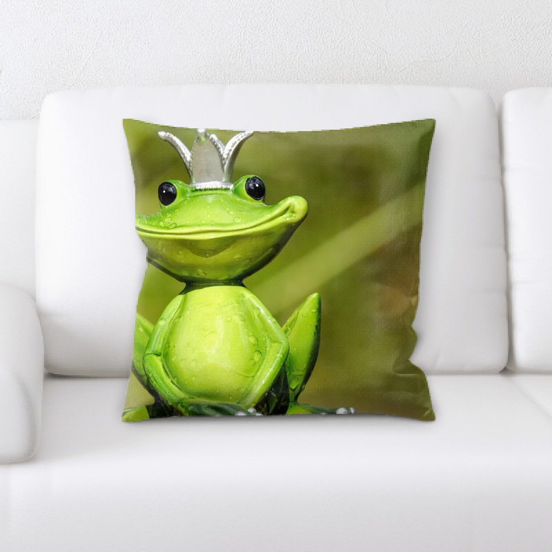 Microsuede Throw Pillow