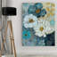 « blue denim jardin ii » par carol robinson, reproduction d’art sur toile tendue-1682276861