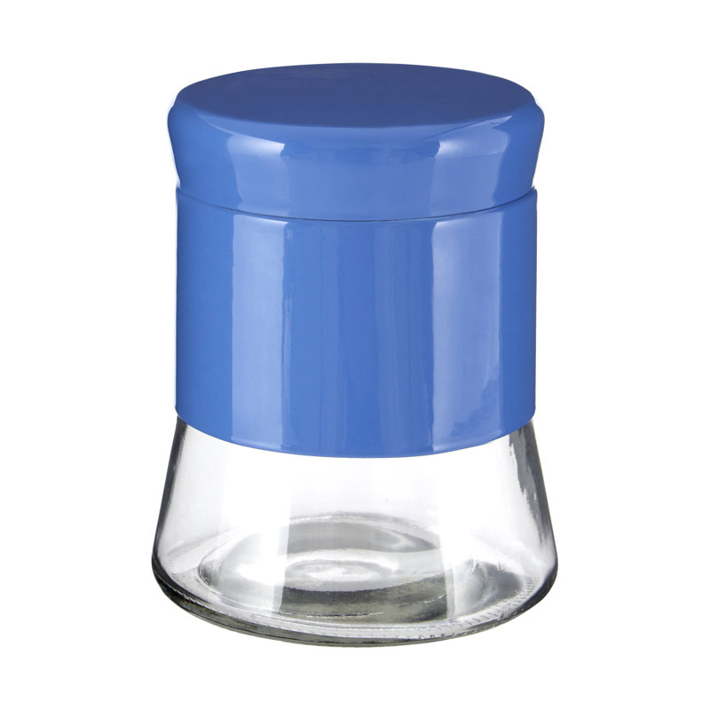 Glass Jar, Blue