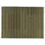 Wool Striped Area Rug in Green/Yellow