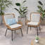 Ensemble de 2 chaises de patio avec coussins Mccaskill-1189848482