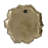 D10x1.4" Succulent Wall Plaque, 2 Piece