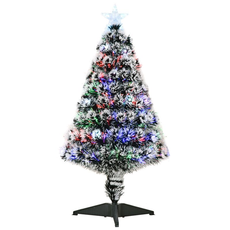 Lighted Artificial Christmas Tree, 3ft H