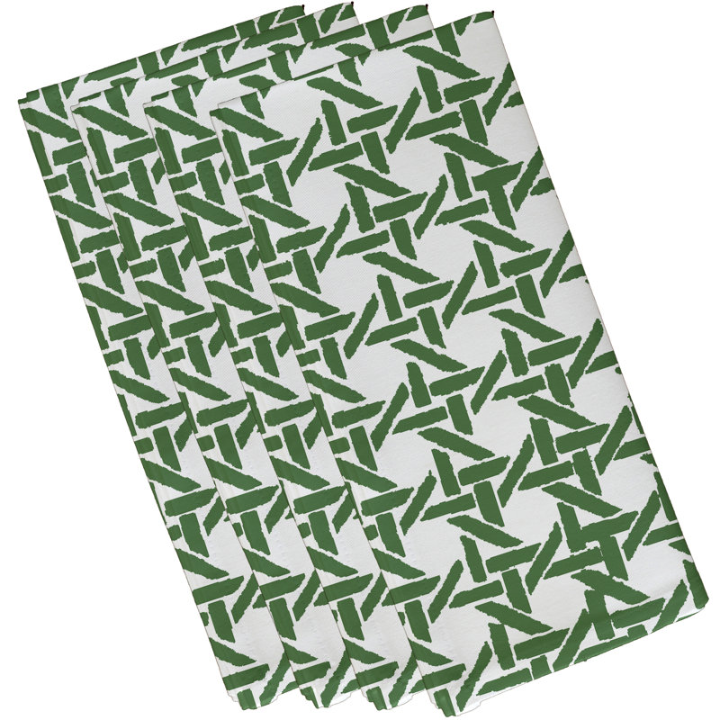 Ensemble de serviettes 4 pièces Josefien, Vert