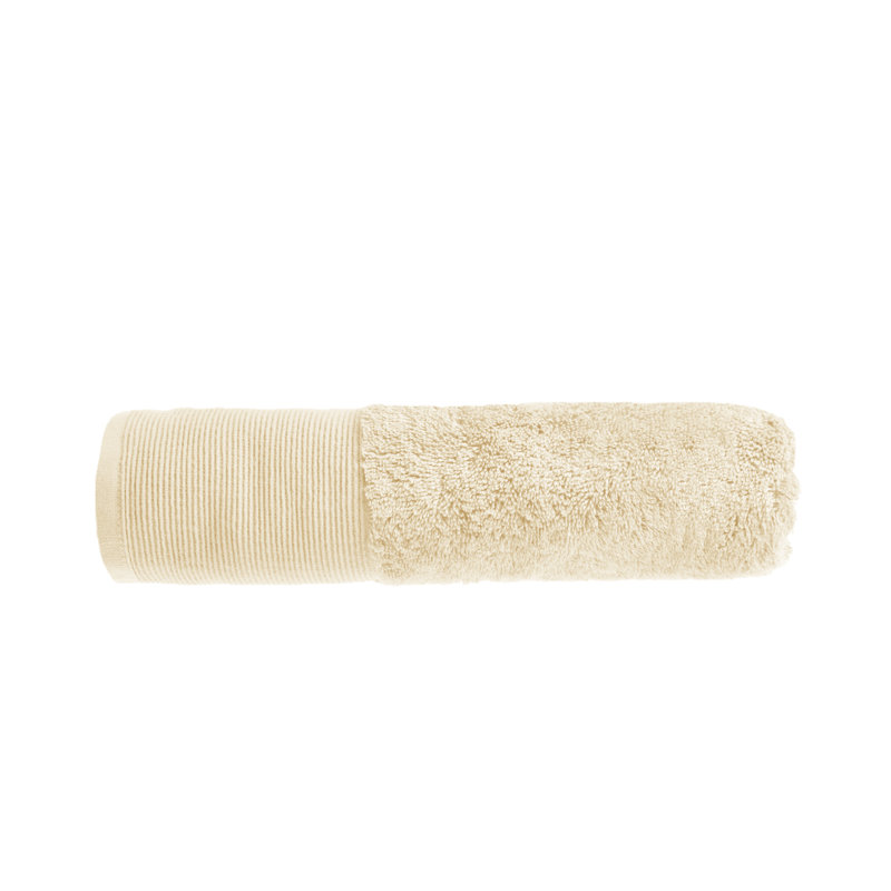 Sustainable Bamboo Bath Towel Single, Sand