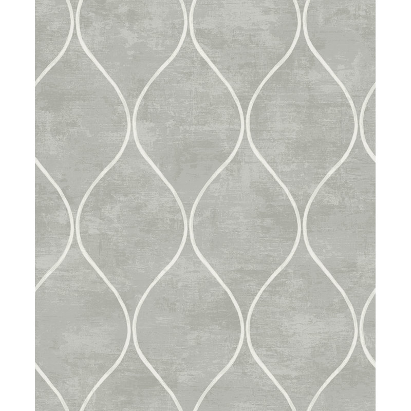 Rouleau de papier peint Ellisse Ogee de L 33 pi x l 20,9 po Balmore Etten Studios, Ciel nuageux