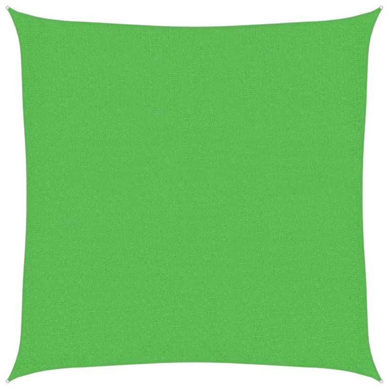 Voile pare-soleil Vidaxl 1,75 oz / pi² PEHD, 13,13 pi x 13,13 pi, Orange