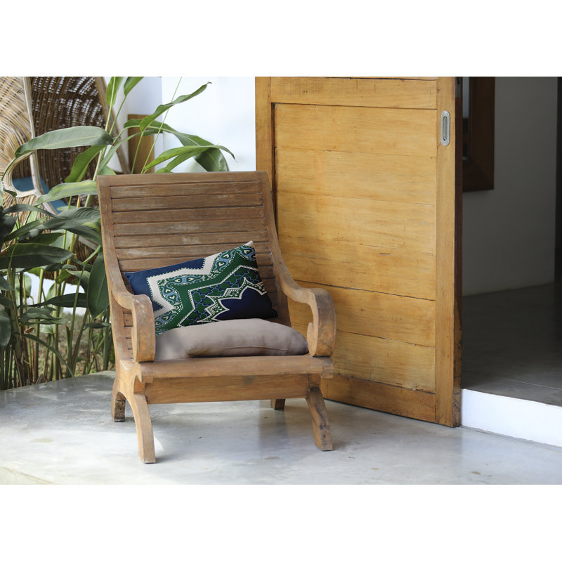  Coussin lombaire d'extérieur Rising Star, Marine / vert