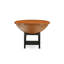 L'ensemble de 3 pièces de table de salle à manger contient une table de cuisine ronde avec Dropleaf et tablettes et 2 chaises de salle à manger, noir et cerise-2059480640-2044588481-2093195432