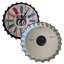 Amena Metal Wall Clock