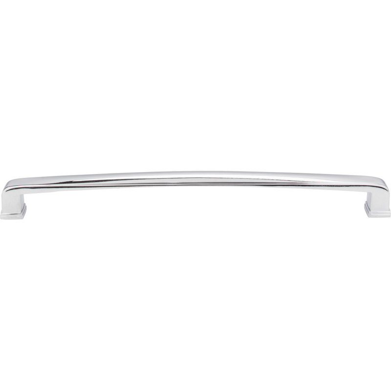Milan I Bar Pull, 12", Polished Chrome