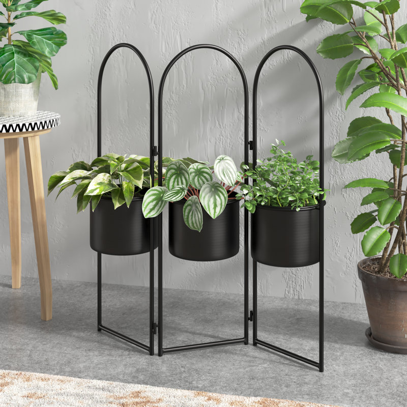 Mays Metal Pot Planter