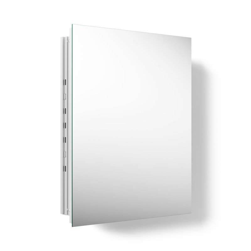 Embark Premium  Rectangular Medicine Cabinet, 20" H x 16" W x 4" D