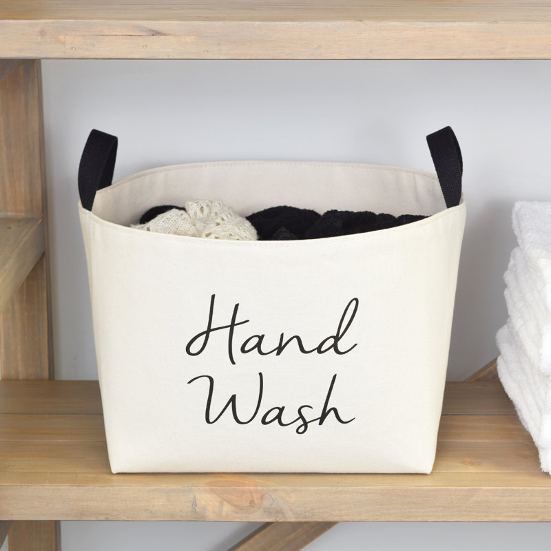 Canvas Laundry Hamper with Handles