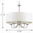 5 - Light Dimmable Drum Chandelier-1253765080