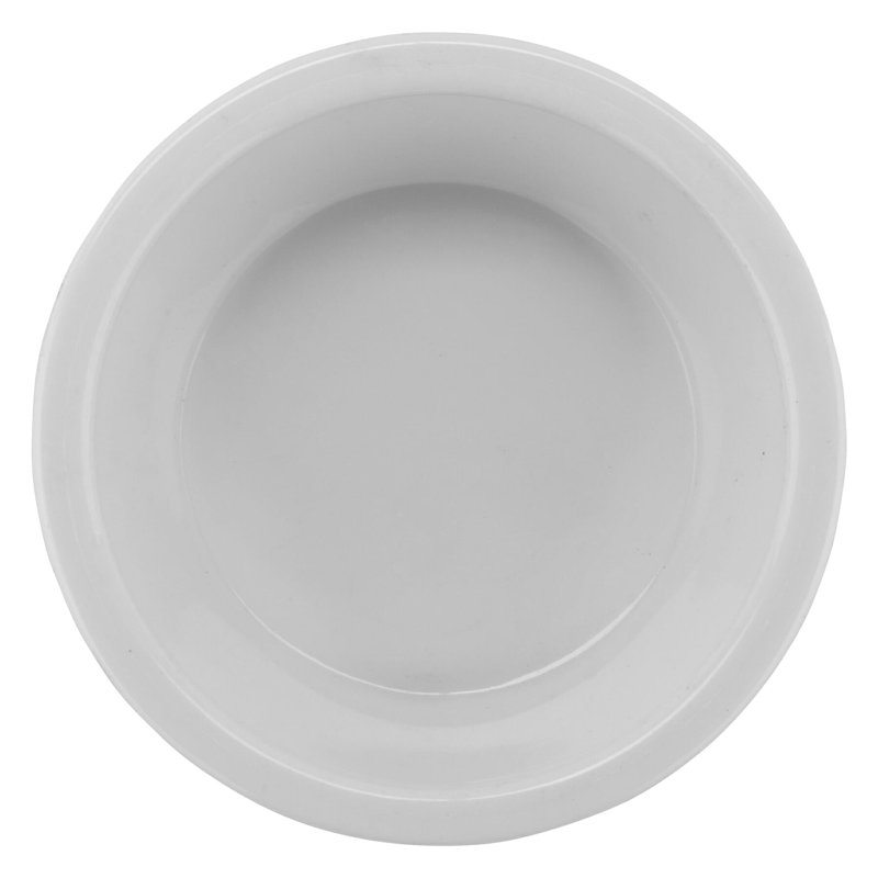 GET Plateaux de cuisson cannelés et mélamine Ramekins, Blanc