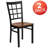 Prompton Window Back Metal Restaurant Chair-646773818