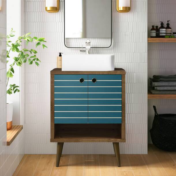 Mercury Row® Altom 31.49'' Single Bathroom Vanity with Manufactured ...