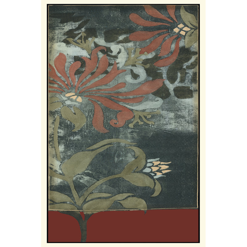 Silhouette Tapestry II - Wrapped Canvas Print, 46cm H x 30cm W x 3.8cm D
