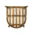 Allen Outdoor 2-Piece Acacia Wood Conversation Set With Woven Rope