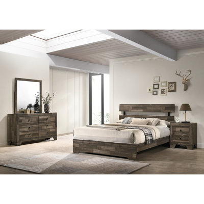 Johusa 5-2_Stone Platform Bedroom Set