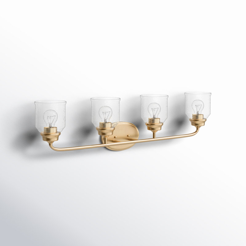 Éclairage de salle de bain 4 lumières à intensité variable Solley