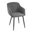 Ohio Modern Upholstered Dining Chairs with Metal Legs-196011012-192783902