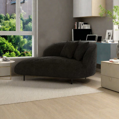 Fauteuil inclinable givré confortable au design épuré