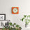 Horloge murale en plastique 9,25 pouces Orrwell