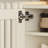 Beige Solid wood Shoe Storage