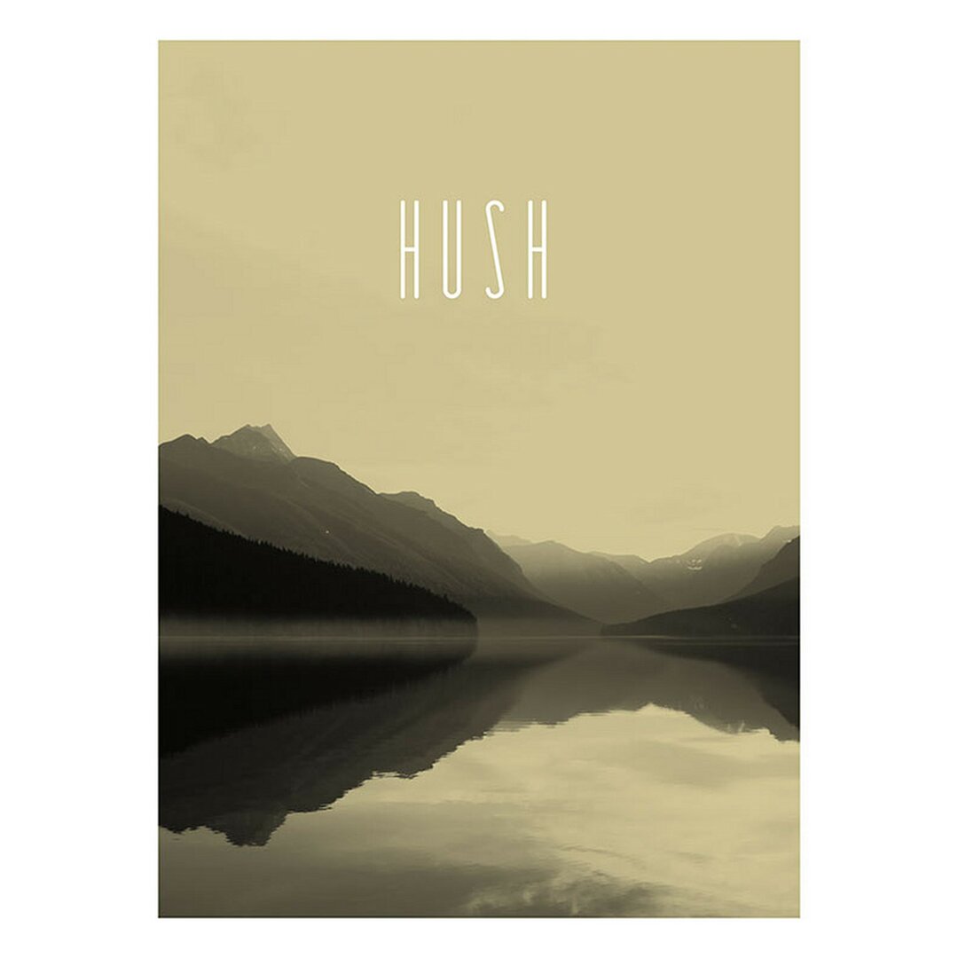 Poster Hushed Lake