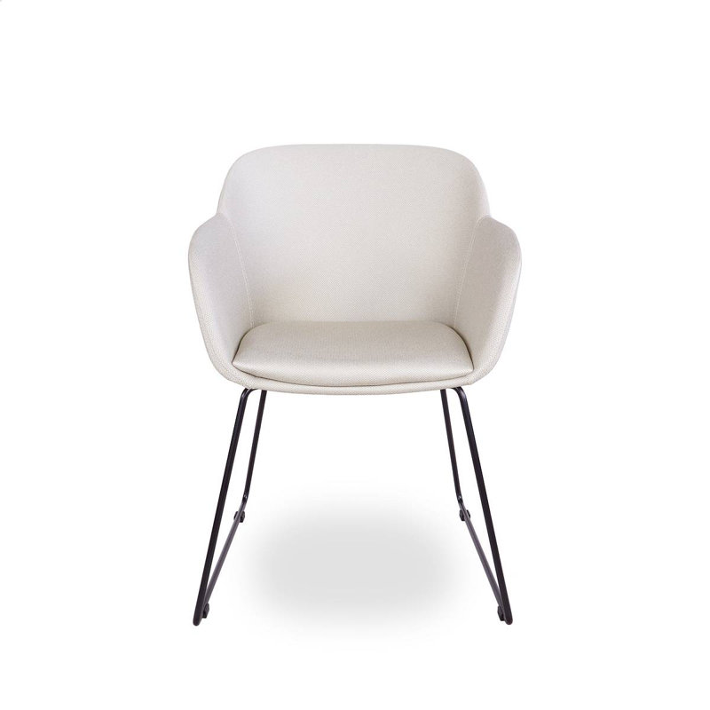 Latish 43cm H Fabric Upholstered Armchair, Beige