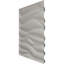 Panneau mural décoratif 3D Serina EnduraWall l 19 5/8 po x H 19 5/8 po, UltraCover Satin Lagoon (couvre 2,67 pieds carrés)-123525910