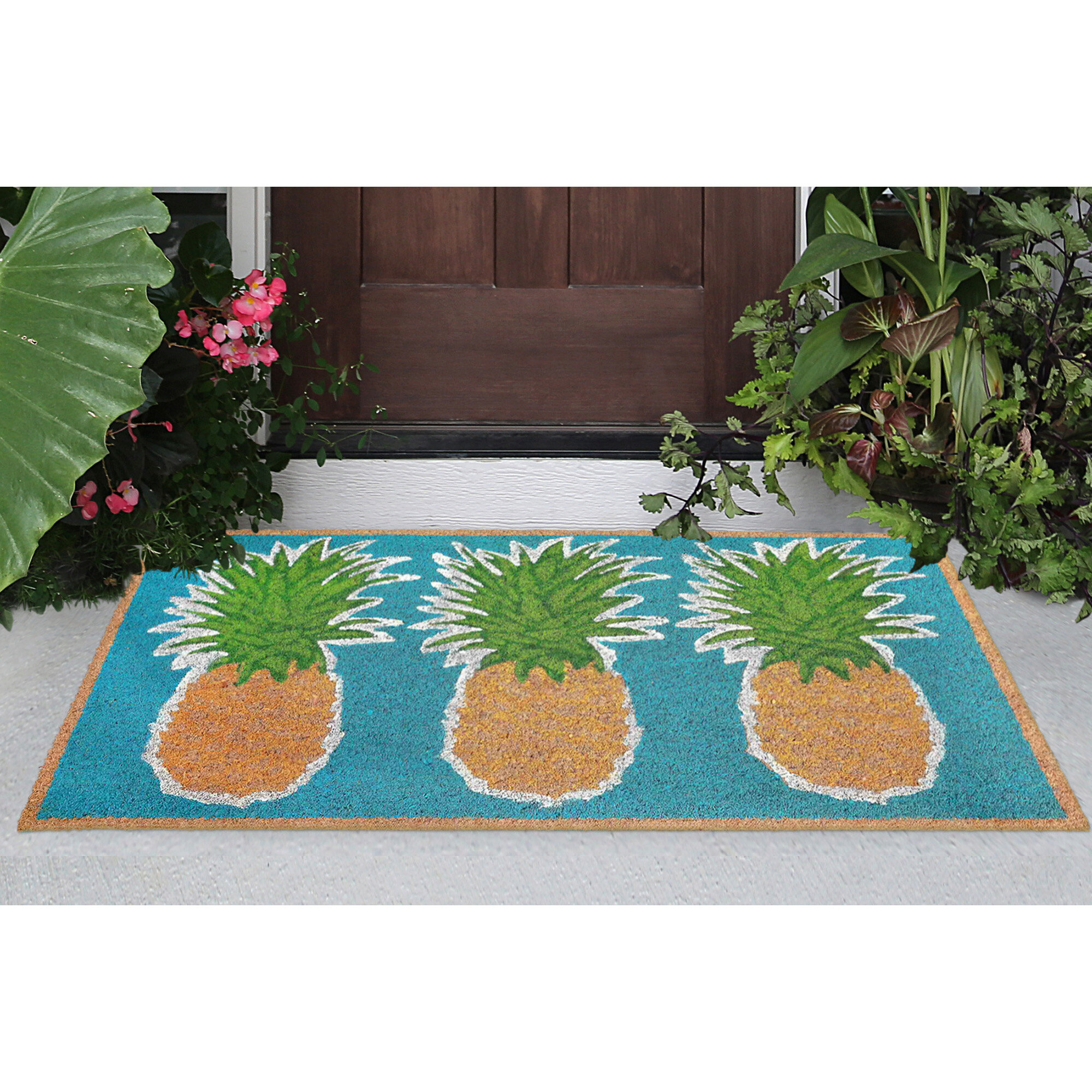 Bay Isle Home Brookstone Non Slip Outdoor Doormat Reviews