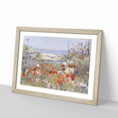 Celia Thaxters Garden Framed Wall Art - Framed Print