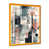 Impression dorée sur toile encadrée