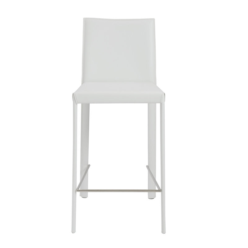 Tabouret de comptoir 25,99 po Chevalier, Blanc