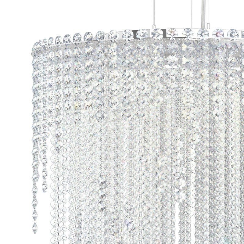 Chantant 6 - Light Crystal Chandelier, Heritage Handcut