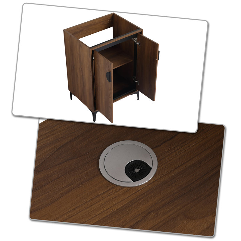 21.03'' Single Bathroom Vanity Base Only