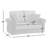 Rio 63 in. Fabric Upholstered 2-Seater 3-in-1 Sleeper Loveseat with Storage-1677836064