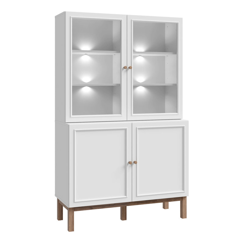 Silvino Dining Hutch Welsh Dresser, With
