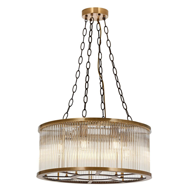Demps 8 - Light Drum LED Chandelier