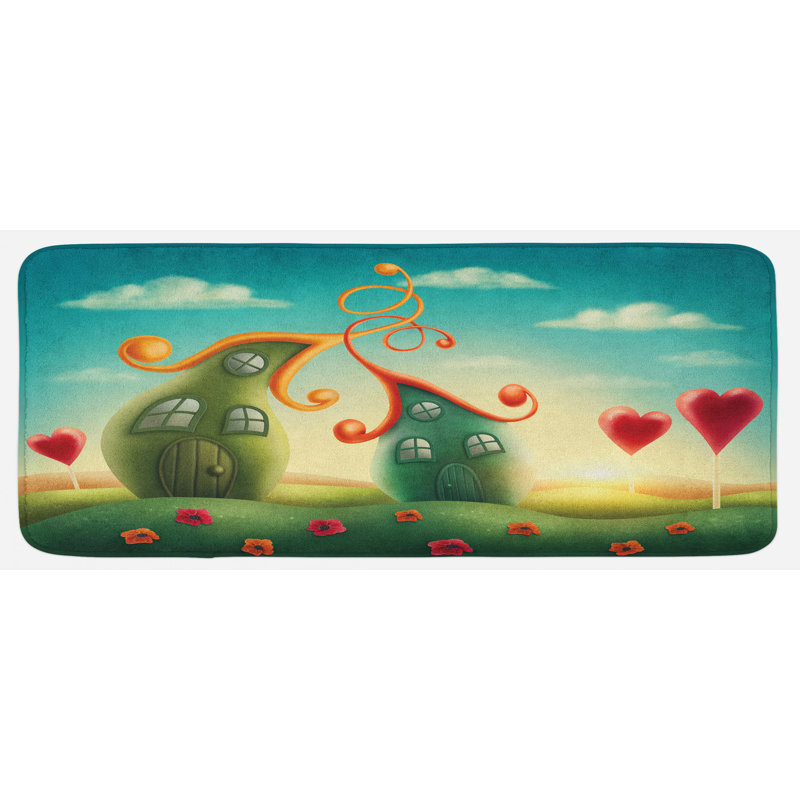 Tapis de cuisine féminin